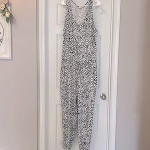 Eldridge Cheetah Tank Jumpsuit 2x
